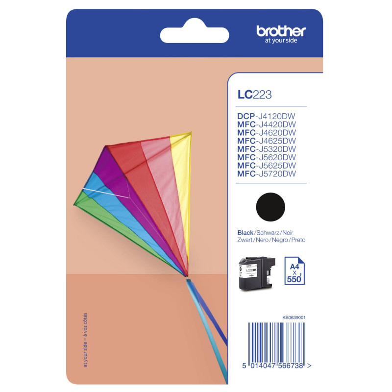 Brother LC-223 BK czarny