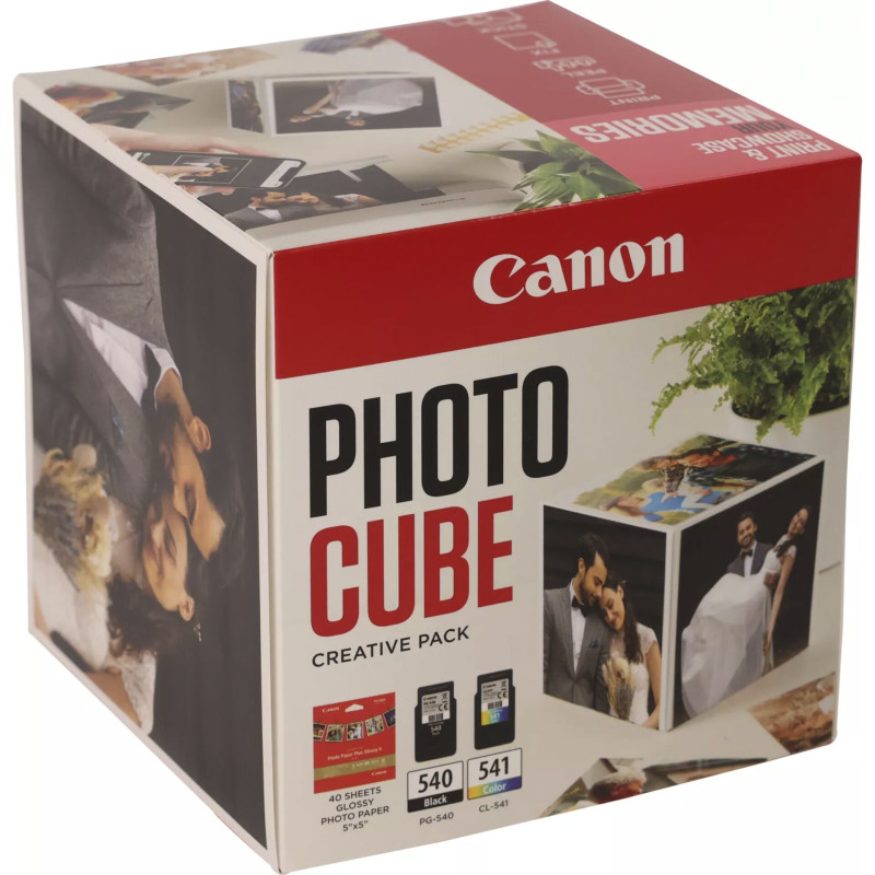 Canon PG-540 / CL-541 Photo Cube Creative Pack White Pink