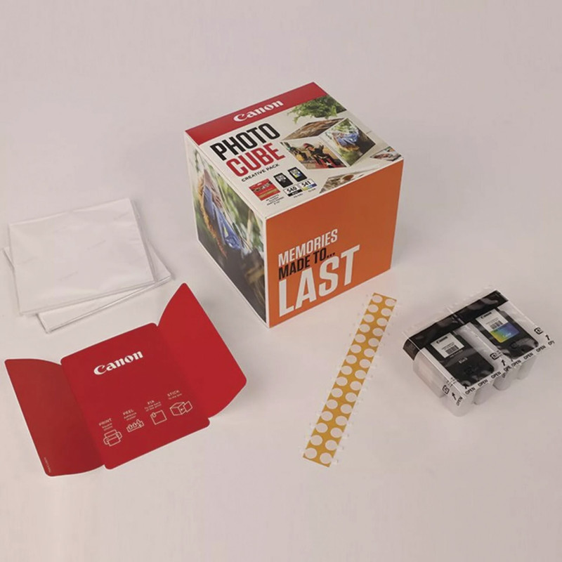 Canon PG-540 / CL-541 Photo Cube Creative Pack White Orange