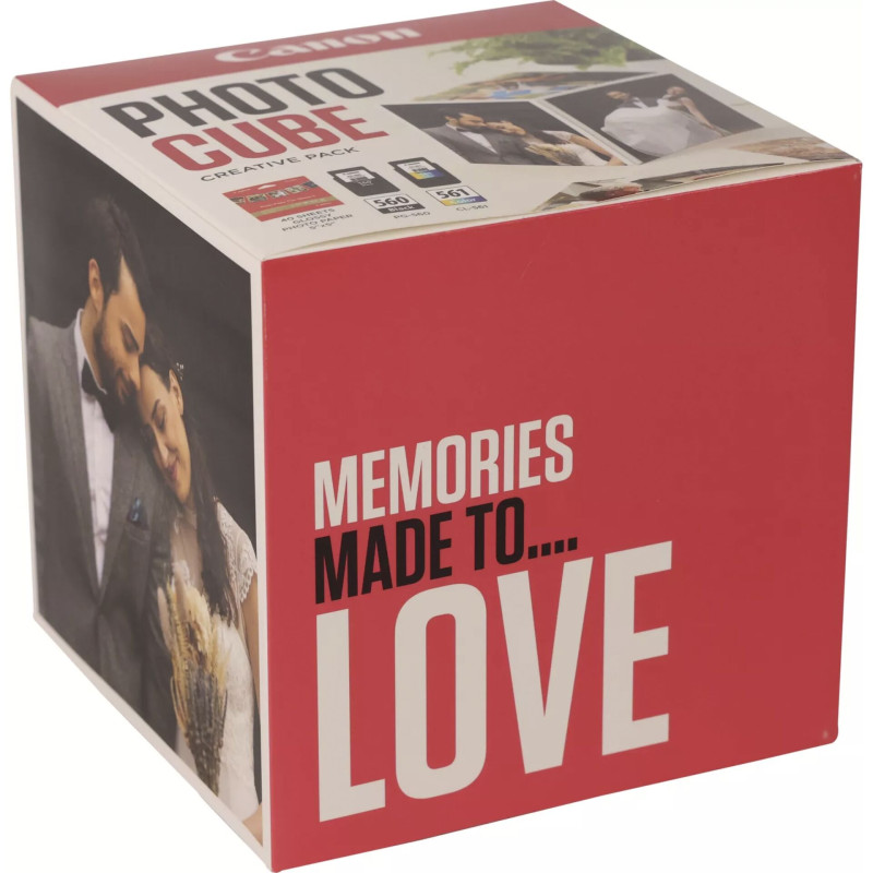 Canon PG-560 / CL-561 Photo Cube Creative Pack White Pink