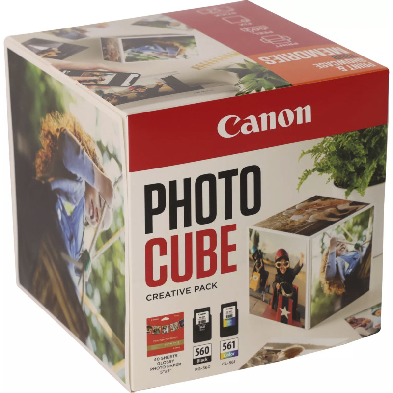 Canon PG-560 / CL-561 Photo Cube Creative Pack White Orange