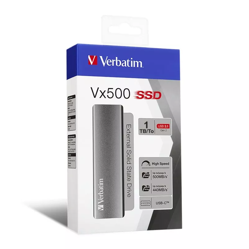 Verbatim Store n Go Vx500    1TB SSD USB 3.1                47444