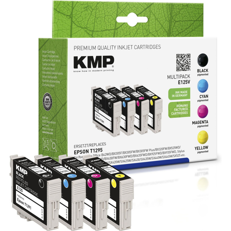 KMP E125V Multipack BK/C/M/Y kompatybilny z Epson T 129