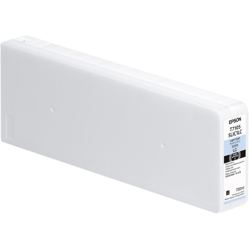 Epson Tusz jasny cyan T 710 700 ml   T 7105