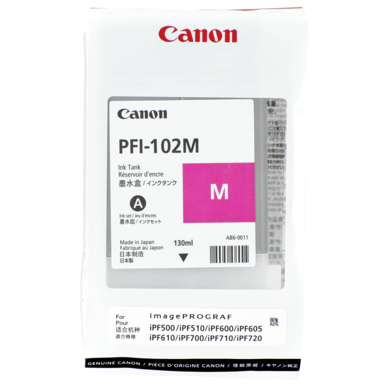 Canon PFI-102 M tusz  magenta