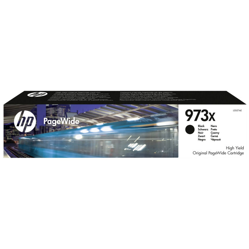 HP L0S07AE PageWide Tusz czarny No. 973 XL