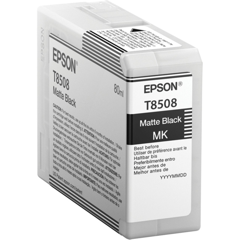 Epson ink cartridge matte black T 850 80 ml   T 8508N