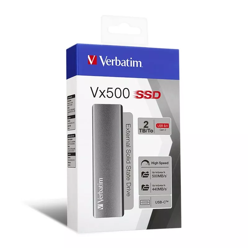 Verbatim Store n Go Vx500    2TB SSD USB 3.1                47454