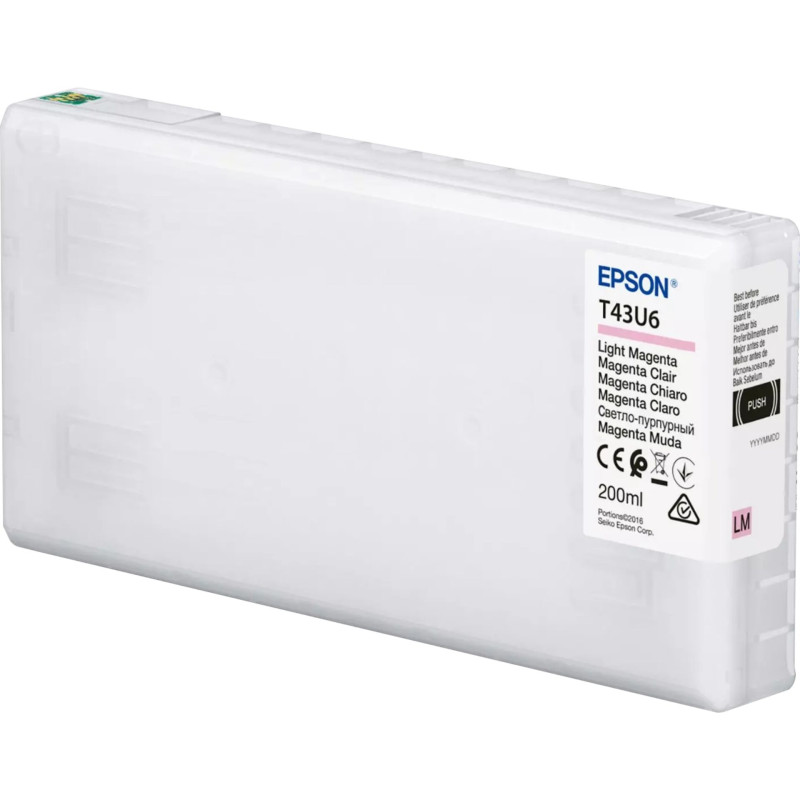 Epson Tintenpatrone light magenta T 43U 200 ml    T 43U64N