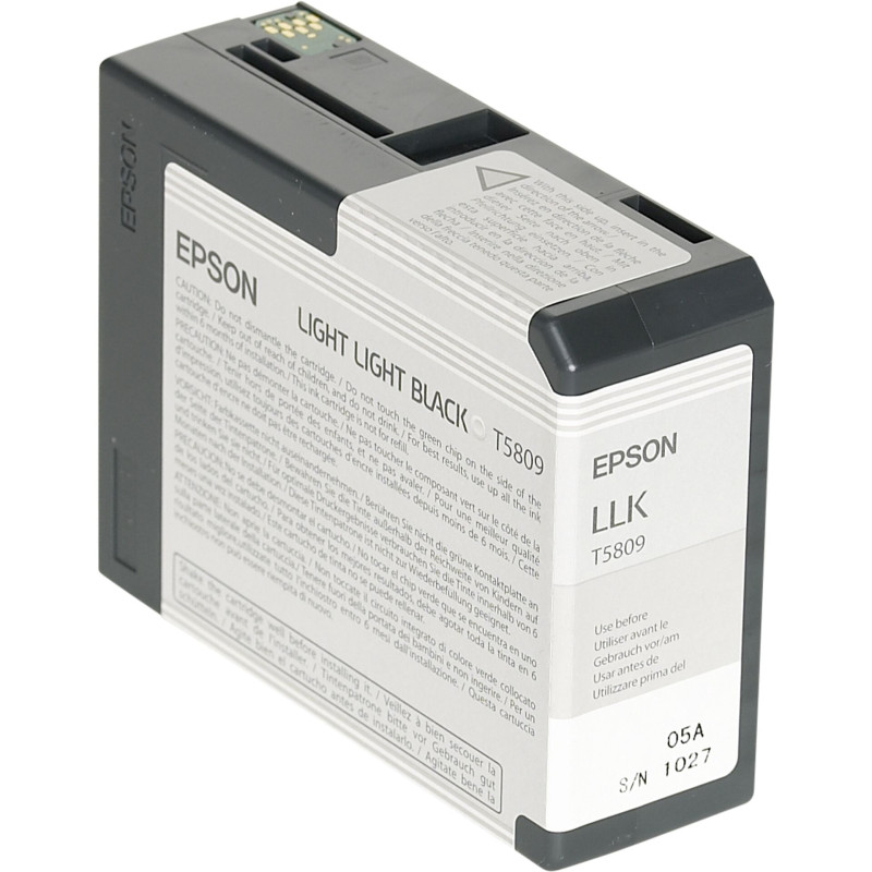 Epson Tusz jasny czarny T 580 80 ml T 5809