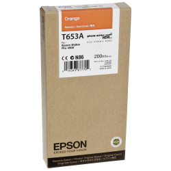 Epson Tusz pomaranczowy T 653 200 ml   T 653A