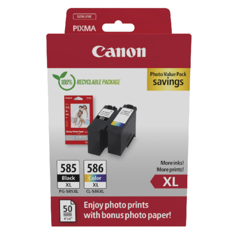 Canon PG-585 XL / CL-586 XL Photo Value Pack