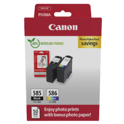Canon PG-585 / CL-586 Photo Value Pack