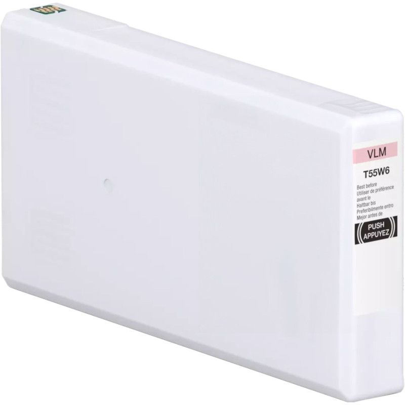 Epson Tintenpatrone vivid light magenta T 55W 200 ml      T 55W6