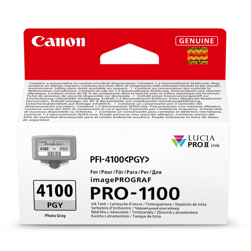 Canon PFI-4100 PGY photo grey