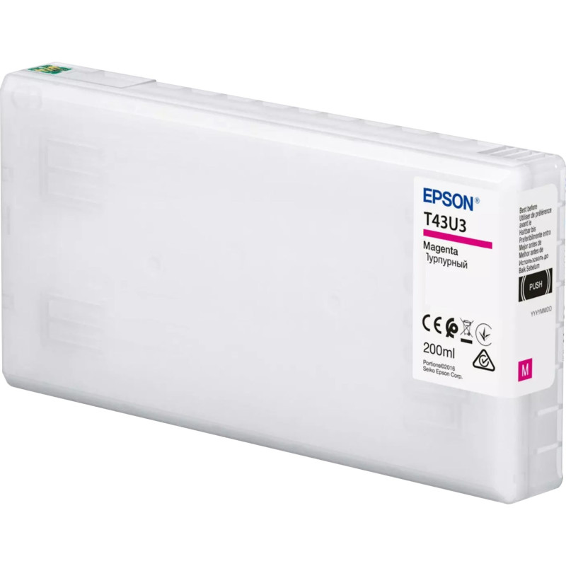Epson tusz magenta T 43U 200 ml            T 43U34N