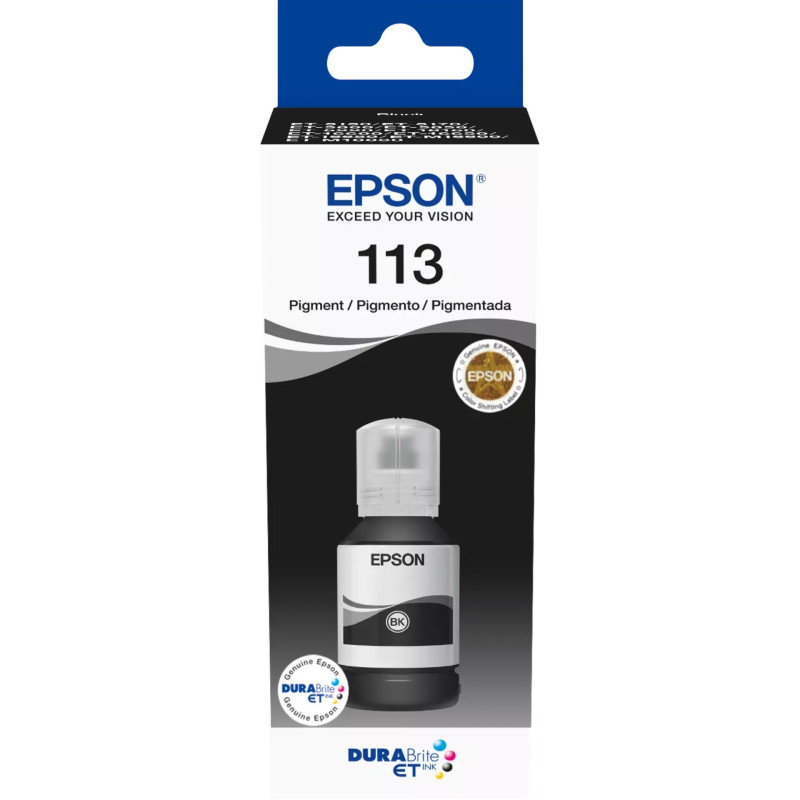 Epson EcoTank Pigment czarny T 113 127 ml              T 06B1