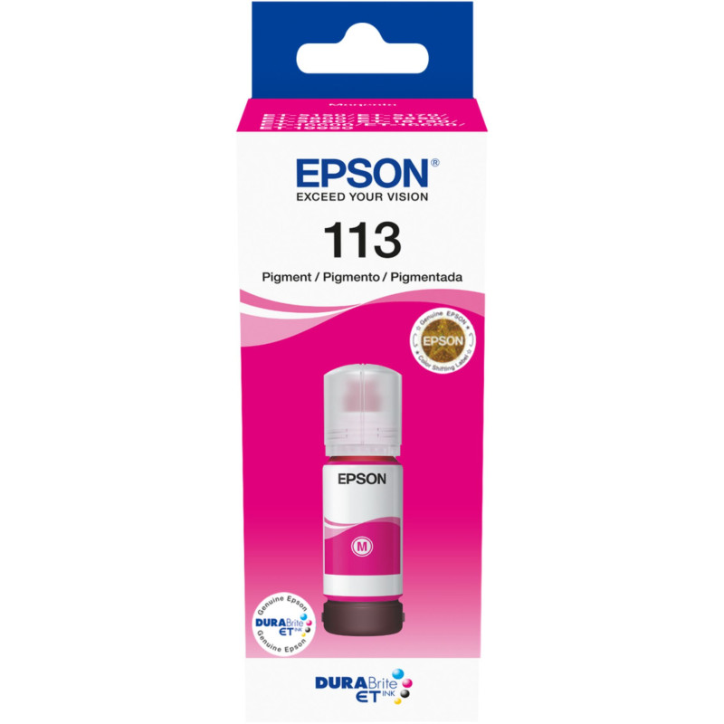 Epson EcoTank Pigment magenta T 113 70 ml               T 06B3