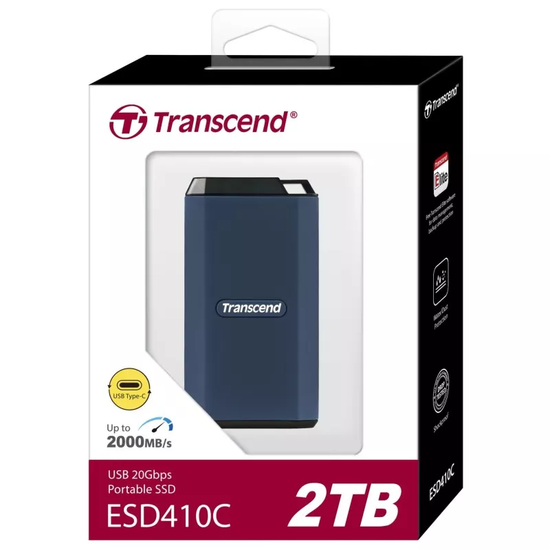 Transcend SSD ESD410C        2TB USB-C USB 3.2 Gen 2x2