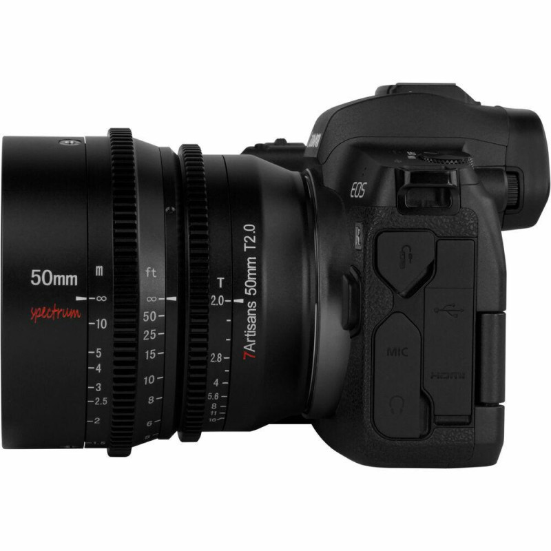 7Artisans SPECTRUM 50mm T2.0 Canon EOS-R