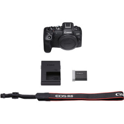 Canon EOS R8 body + cashback 300 zł + dwupak kart pamięci LEXAR 128GB za 1zł