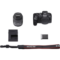 Canon EOS R8 + obiektyw RF 24-50mm f/4.5-6.3 IS STM + cashback 500 zł