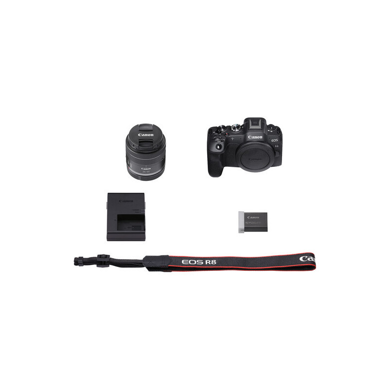 Canon EOS R8 + obiektyw RF 24-50mm f/4.5-6.3 IS STM + cashback 500 zł