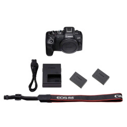 Canon EOS R8 body + dodatkowy akumulator LP-E17 + cashback 300 zł