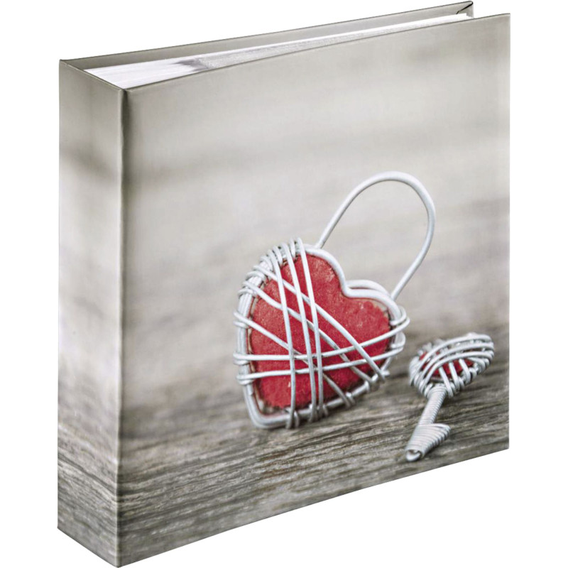 Hama Memo Rustico      22,5x22,5 200 zdj. 10x15 Metal Heart  2168