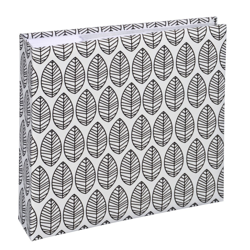 Hama La Fleur album kieszeniowy 10x15 na 200 zdjec bialy    2221