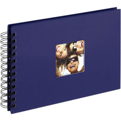 Walther Fun blau     23x17 album spiralny 40 czarnych str. SA109L