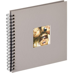 Walther Fun szary Spiral 26x25 40 czarnych stron SA108X