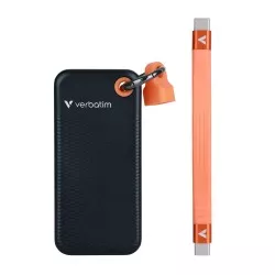 Verbatim Pocket SSD USB 3.2  2TB Black/Orange               32197