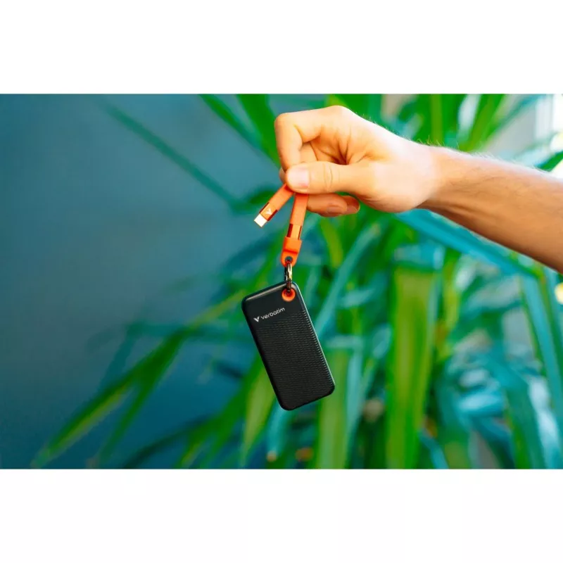 Verbatim Pocket SSD USB 3.2  2TB Black/Orange               32197