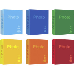 ZEP Photo Basic   13x19 album na 100 zdj. Memo rozne kol. BS57100