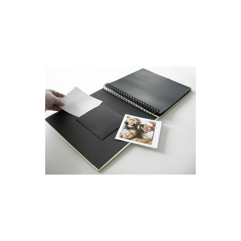 Walther Fun kremowy  30x30 album spiralny 50 czarnych str. SA110H