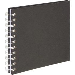 Hama  Fine Art  album spiralny czarny 18,5x15 30 b. stron 2719