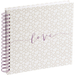 Hama Romance album spiral. 28x24 40 bialych stron wesele     3832