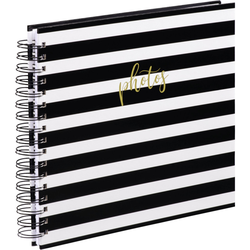 Hama Blocks album spiral. czarny /bialy 28x24 50 bialych s.  3818