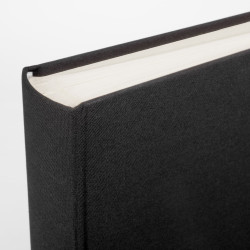 Walther Cloth schwarz      30x30 100 S. Buchalbum Leinen   FA508B