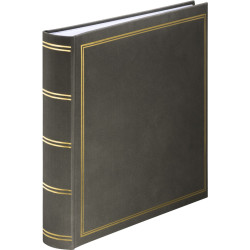 Hama Jumbo-Album London    30x30 80 bialych stron, szary     7162