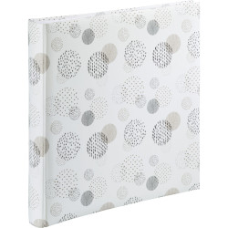 Hama Jumbo Graphic Dots    30x30 album 80 bialych stron      7242