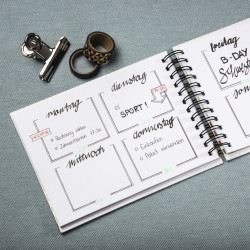 Hama Letterings Future     24x17 alb. spiralny 50 bialych s. 3891