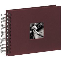 Hama  Fine Art  album na spirali bordowy 24x17 50 czarn. s. 90154