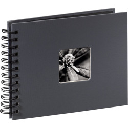 Hama  Fine Art  album na spirali szary 24x17 50 czarnych s. 94884