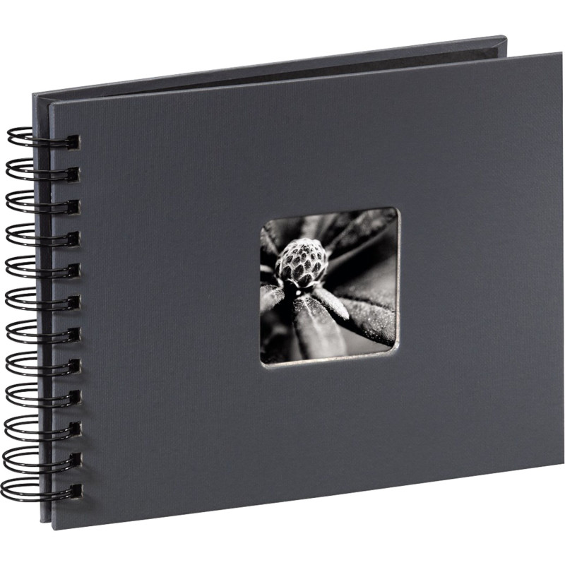 Hama  Fine Art  album na spirali szary 24x17 50 czarnych s. 94884