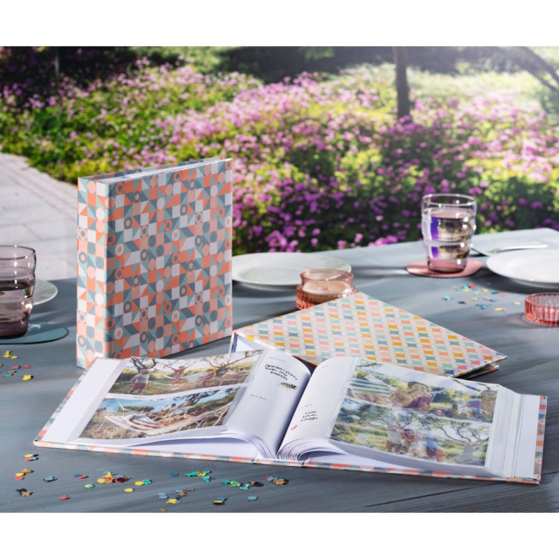 Hama Sixties Circles       10x15 200 Photos slip in/notes 7522