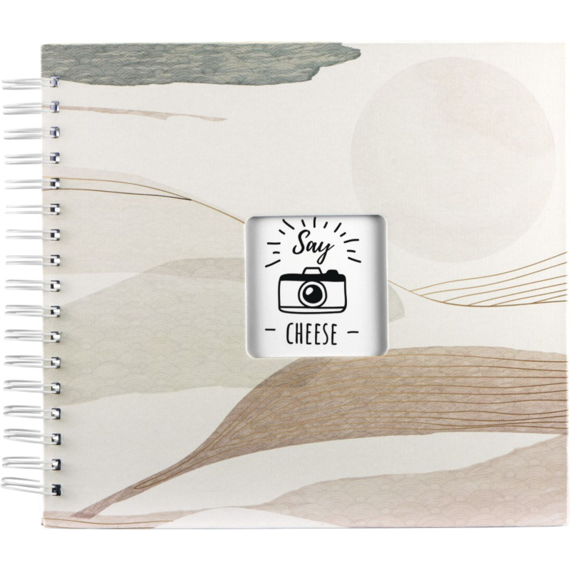 Hama Watercolor brown 7604 28x24 50 white Pages Spiral-Album