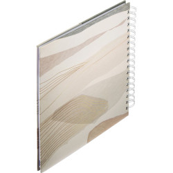 Hama Watercolor brown 7604 28x24 50 white Pages Spiral-Album