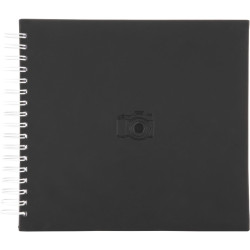 Hama Signs Spiral-Album    28x24 50 white pages black 7500